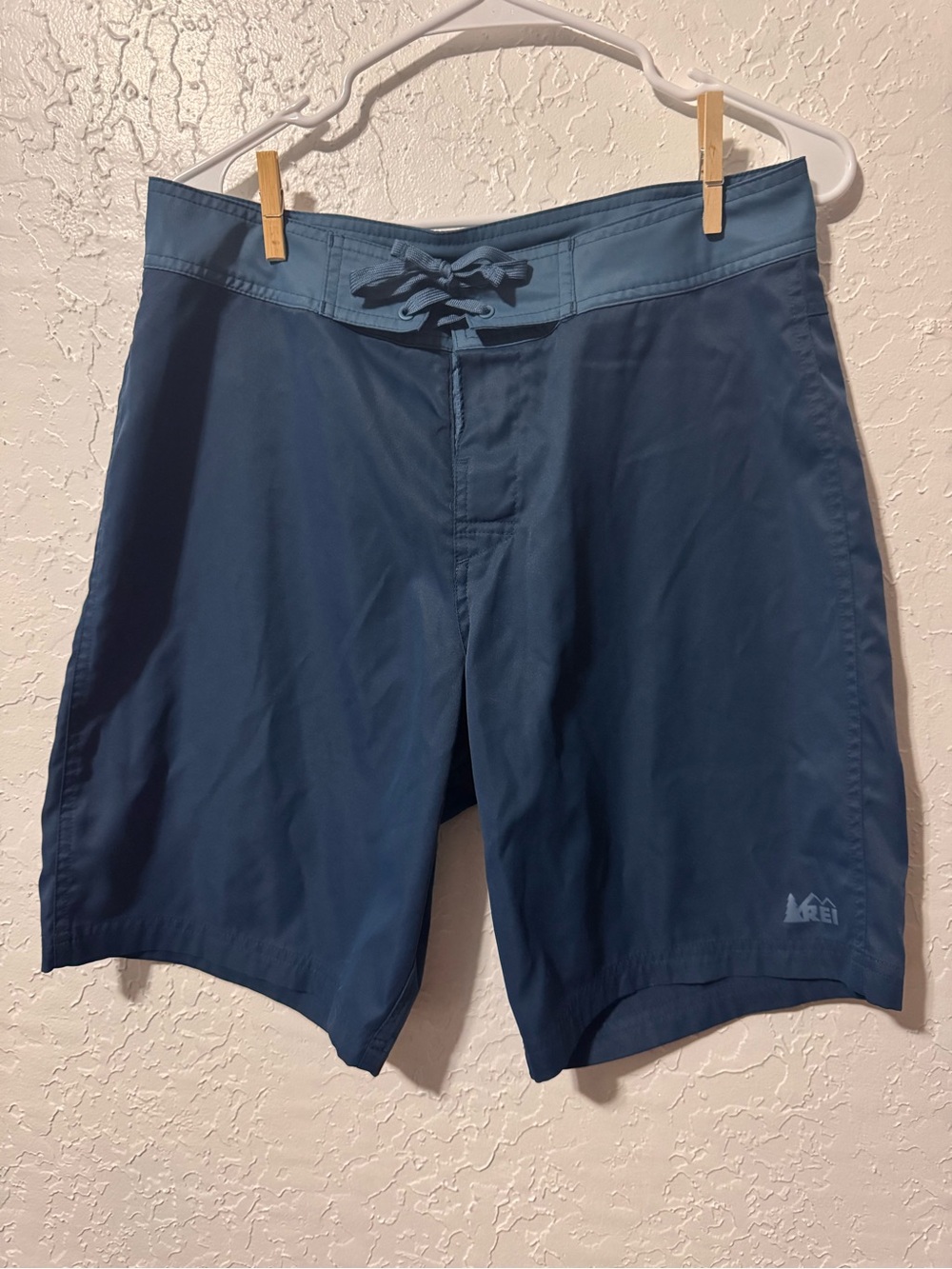 REI Board Shorts Blue Swim Shorts Hiking Outdoors Beach